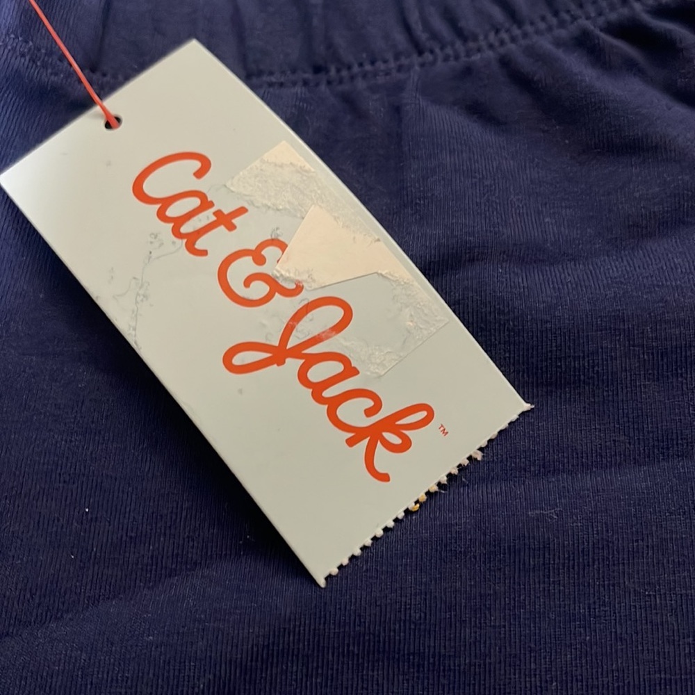 Cat & Jack girls navy blue capri legging size M 7-8 NWT - Picture 3 of 6